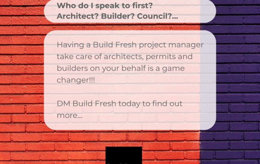 Who do I speak to first? Architect, Builder or Council?
